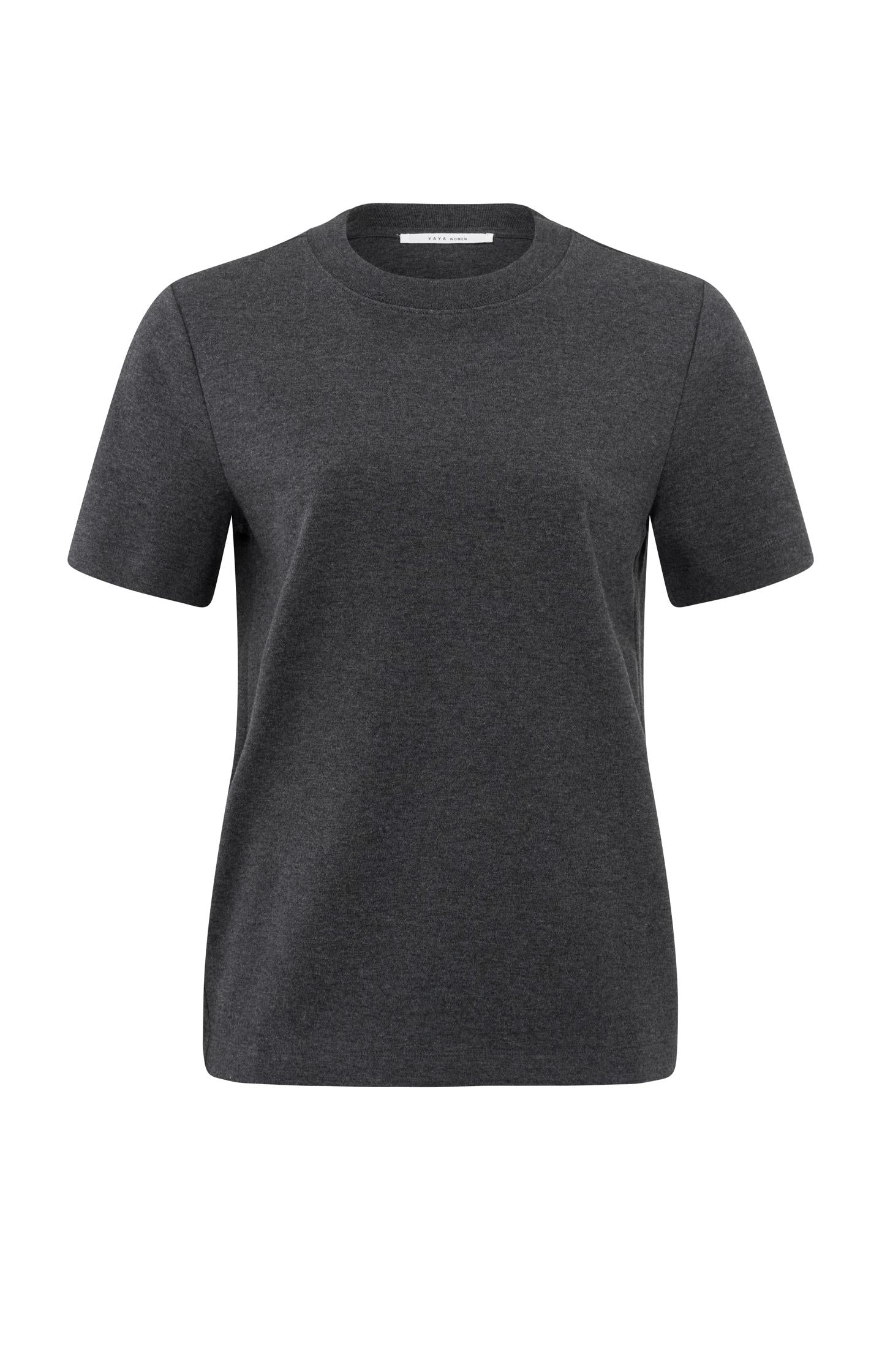 T-shirt with short sleeves, round neck and a relaxed fit